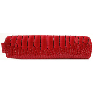 5401-62 Bodensee Pencil Bag with zipper Croco Red
